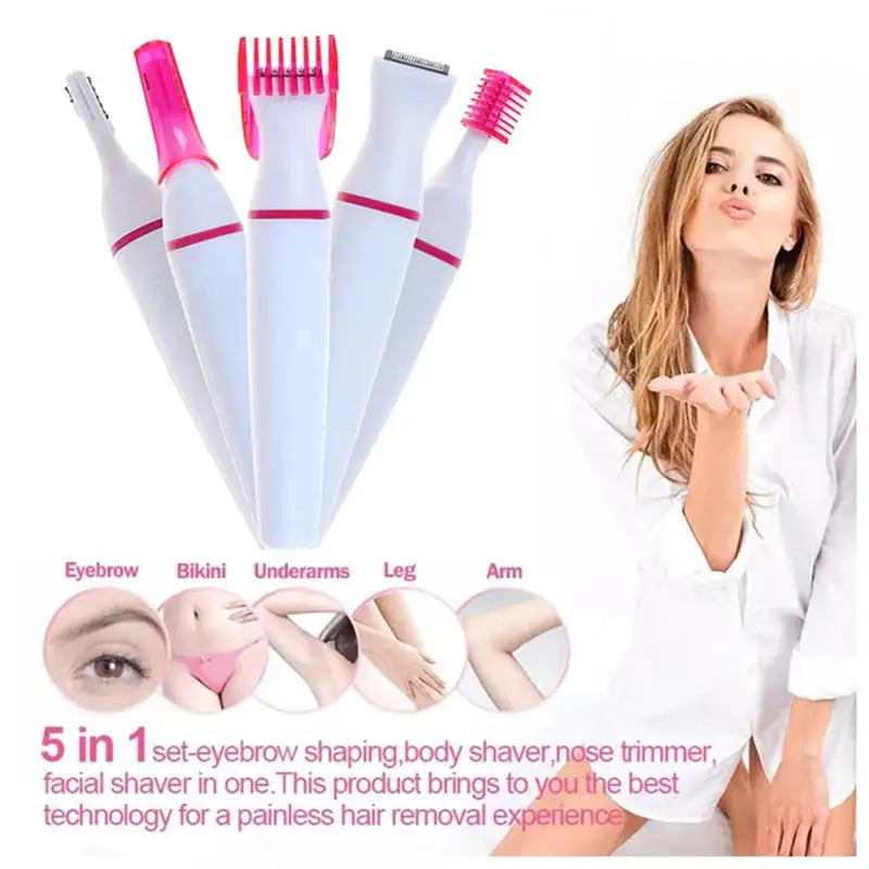 5-In-1 Multifunction Hair Removal Combo