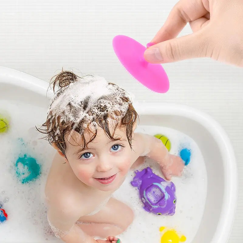 Silicone Soft Baby Bath Massage Brush